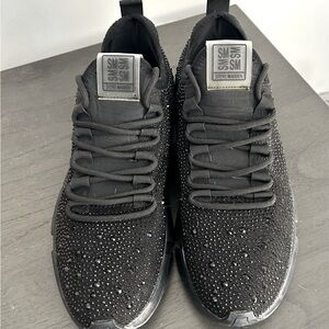 Steve Madden Rhinestone Sneakers Size 8